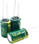 Кондензатор електр.10MF 400V  105\'C