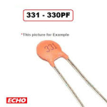 Кондензатор  аудио 330PF 100V