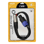 Кабел  CANON XLR мъжки - XLR женски 1 m