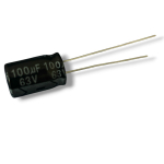 Кондензатор електр.100MF 63V 105\'C