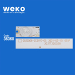 Диодни ленти комплект 3 бр/pcs 0D32D06-ZC21FG-05