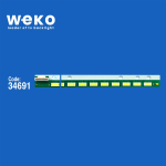 Диодна лента 1 бр/pc  42\" V13 EDGE REV0.4