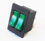Бутон  SWITCH KCD 2P MK421CD/GL ON-OFF 12VDC