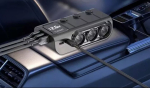 Разклонител/Сплитер за запалка ES-CS4 2usb cable 120W