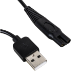 USB Charging Cable for Shavers, 1 Meter, No:10 4.8x10.9mm