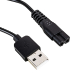 Кабел USB 5V TO SHAVER 1m 6x11.4mm