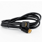 КАБЕЛ HDMI to HDMI ЗЛАТИСТ L-ОБРАЗЕН 1.5m