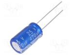 Кондензатор електр.470MF 25V  105\'C с нисък импеданс