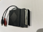 ПРЕХОДНИК Scart plug/socket + 2 phono sockets (audio)