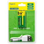 Батерия BP 1.5V AAA 800mWh  lithium rechargeable battery TYPE-C