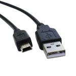 CABLE-160 USBA RETRAC Mini USB 4pins 1.2m