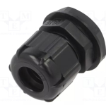 BM4716N Cable gland; PG16; IP68; polyamide; black