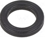 X-ring washer; NBR caoutchouc; Thk: 7.0mm; Øint: 8.8mm; black